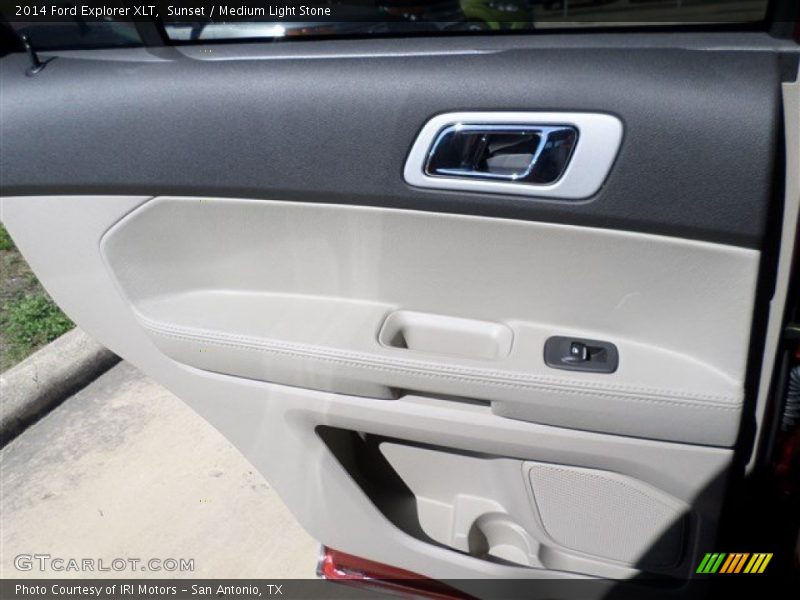 Sunset / Medium Light Stone 2014 Ford Explorer XLT