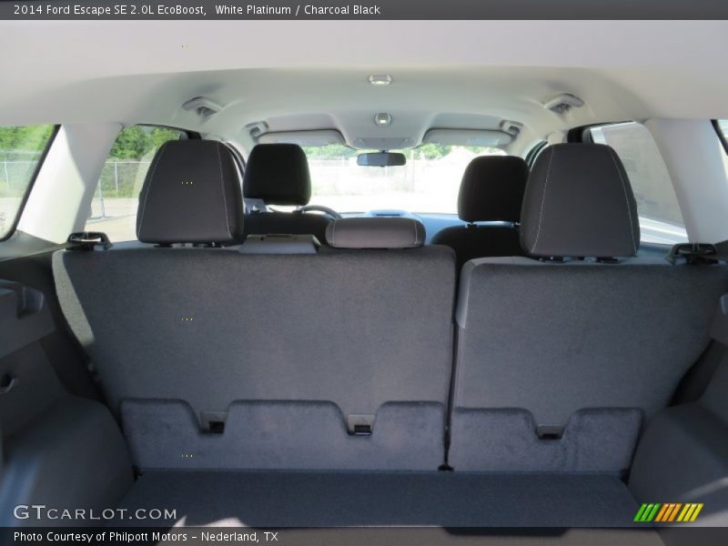 White Platinum / Charcoal Black 2014 Ford Escape SE 2.0L EcoBoost