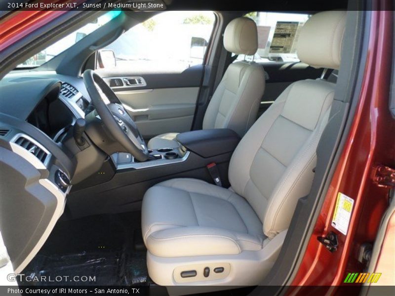 Sunset / Medium Light Stone 2014 Ford Explorer XLT