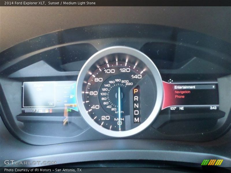 Sunset / Medium Light Stone 2014 Ford Explorer XLT
