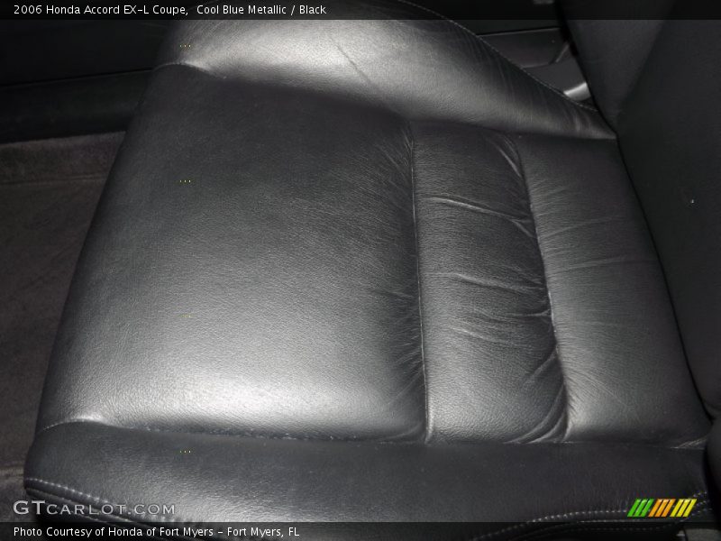 Cool Blue Metallic / Black 2006 Honda Accord EX-L Coupe