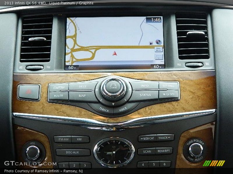 Controls of 2013 QX 56 4WD
