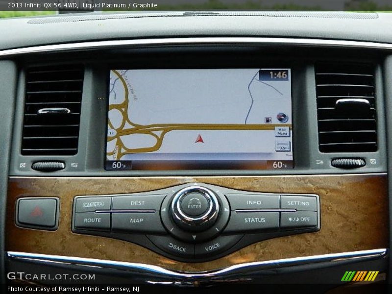 Navigation of 2013 QX 56 4WD