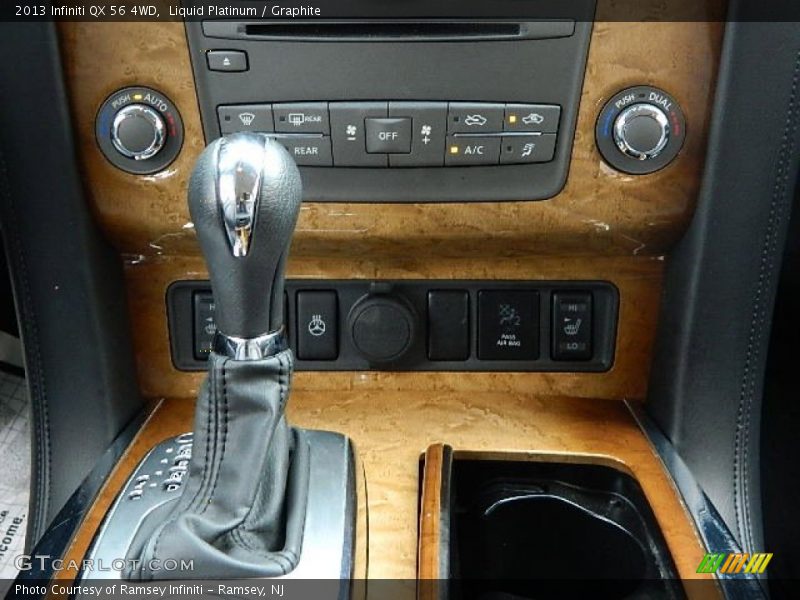 Controls of 2013 QX 56 4WD