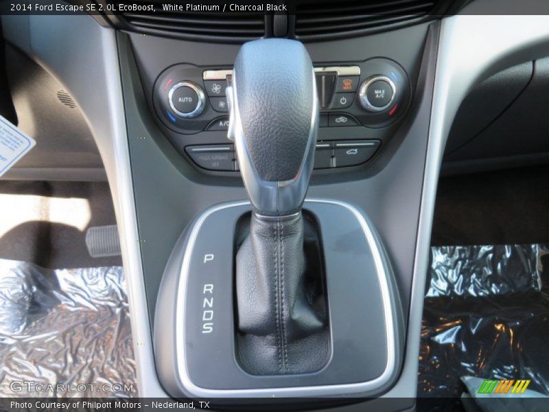 White Platinum / Charcoal Black 2014 Ford Escape SE 2.0L EcoBoost