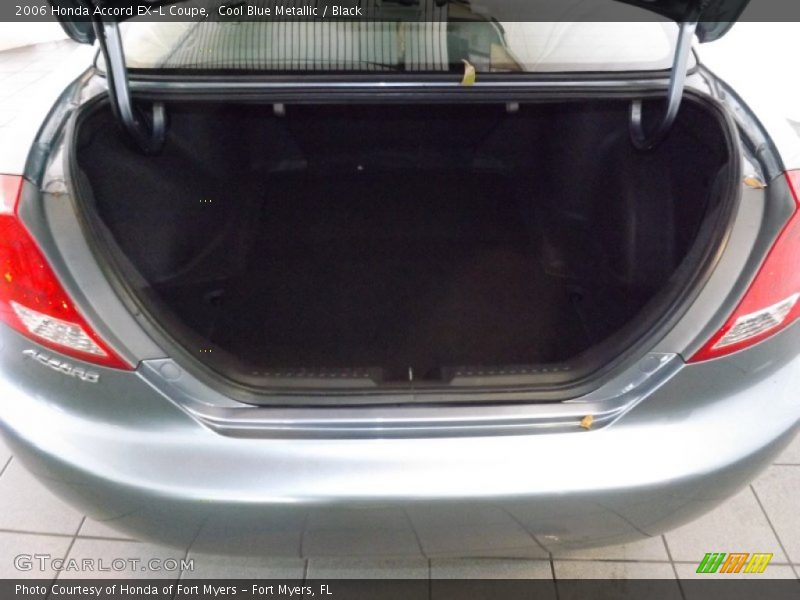 Cool Blue Metallic / Black 2006 Honda Accord EX-L Coupe