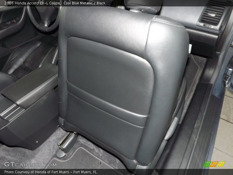 Cool Blue Metallic / Black 2006 Honda Accord EX-L Coupe