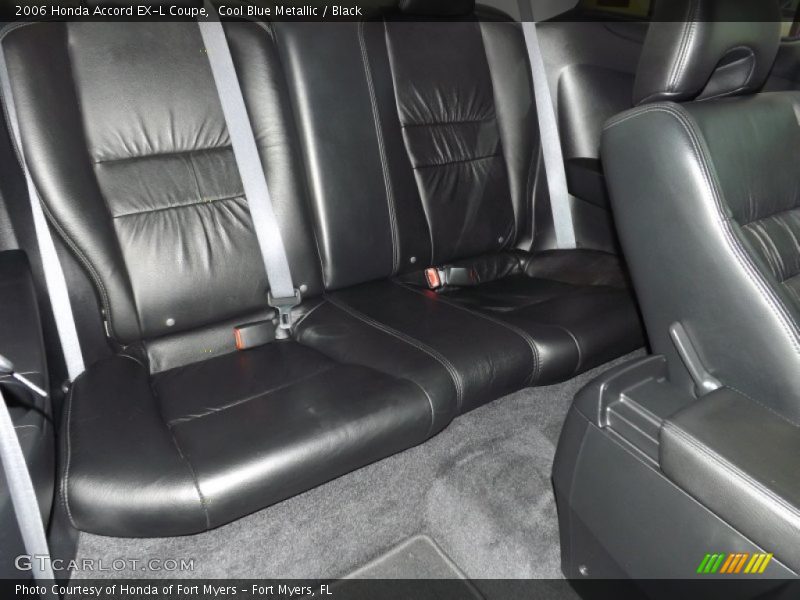 Cool Blue Metallic / Black 2006 Honda Accord EX-L Coupe
