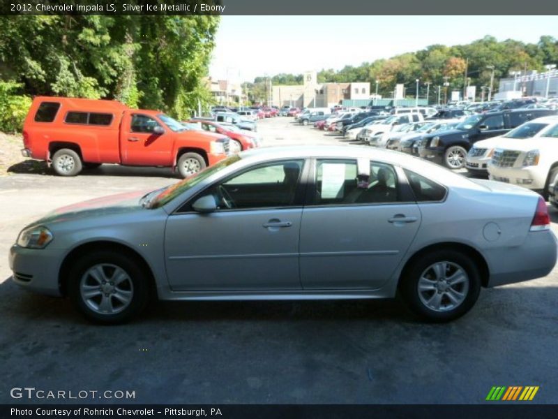 Silver Ice Metallic / Ebony 2012 Chevrolet Impala LS