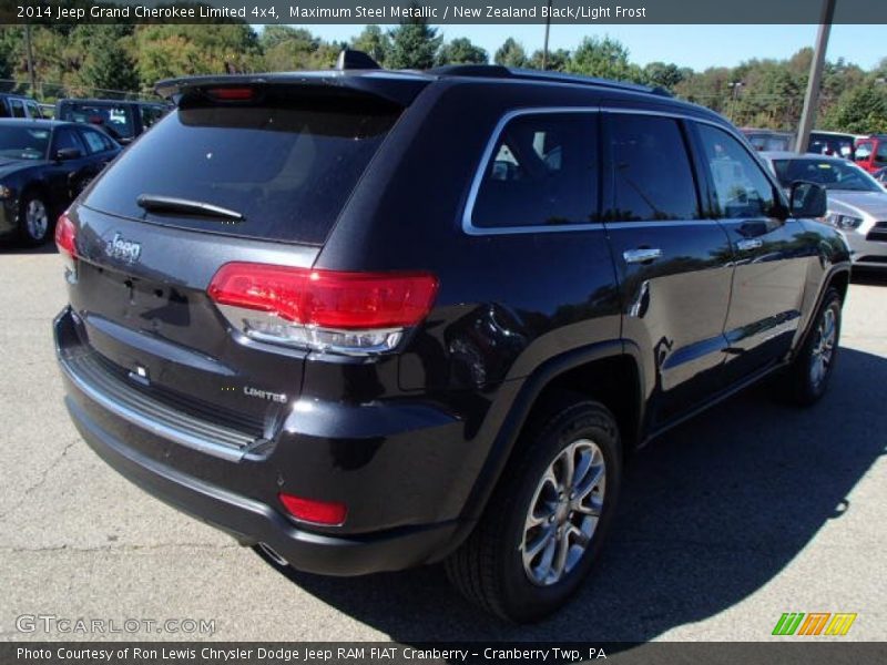 Maximum Steel Metallic / New Zealand Black/Light Frost 2014 Jeep Grand Cherokee Limited 4x4