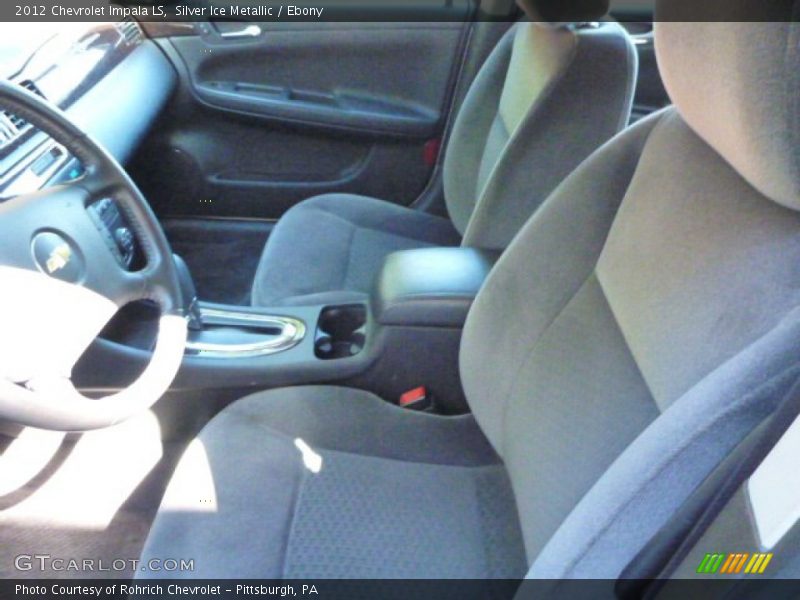 Silver Ice Metallic / Ebony 2012 Chevrolet Impala LS