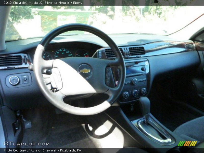 Silver Ice Metallic / Ebony 2012 Chevrolet Impala LS