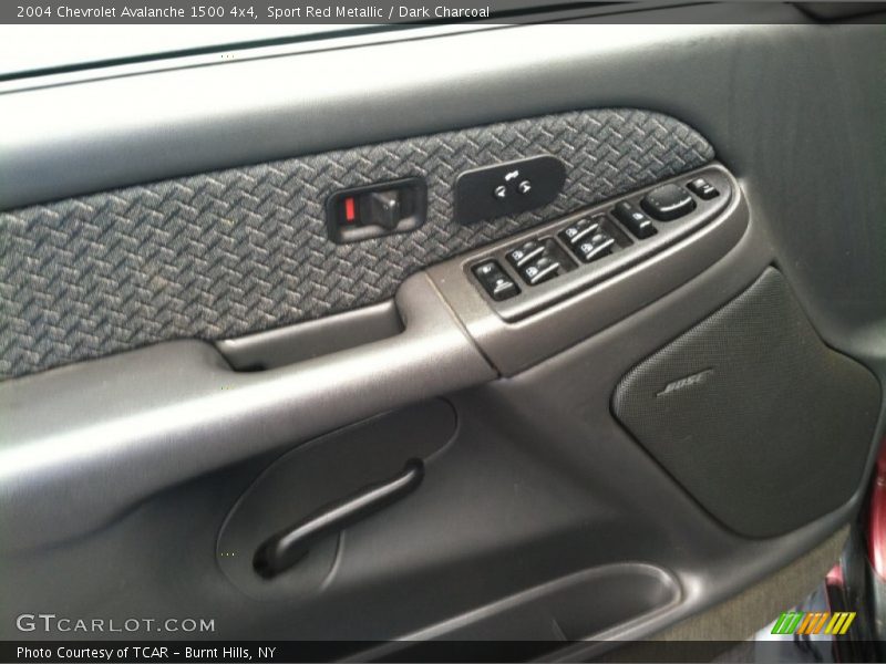 Sport Red Metallic / Dark Charcoal 2004 Chevrolet Avalanche 1500 4x4