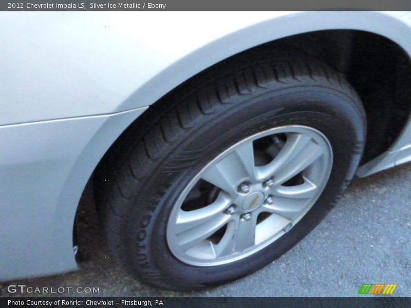 Silver Ice Metallic / Ebony 2012 Chevrolet Impala LS