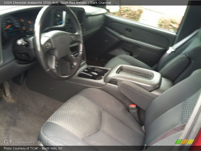 Sport Red Metallic / Dark Charcoal 2004 Chevrolet Avalanche 1500 4x4