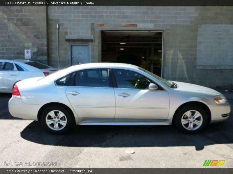 Silver Ice Metallic / Ebony 2012 Chevrolet Impala LS