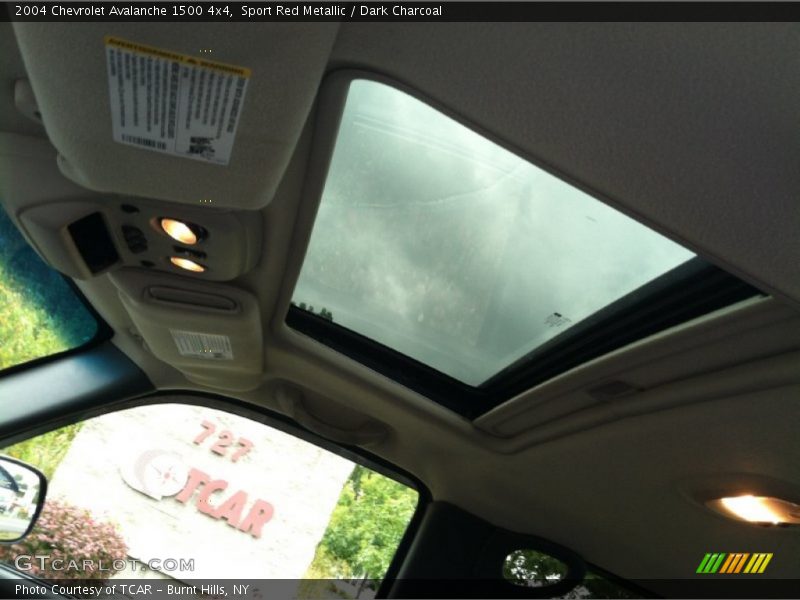 Sport Red Metallic / Dark Charcoal 2004 Chevrolet Avalanche 1500 4x4
