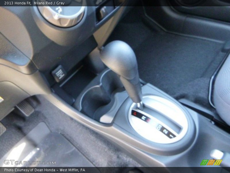 Milano Red / Gray 2013 Honda Fit