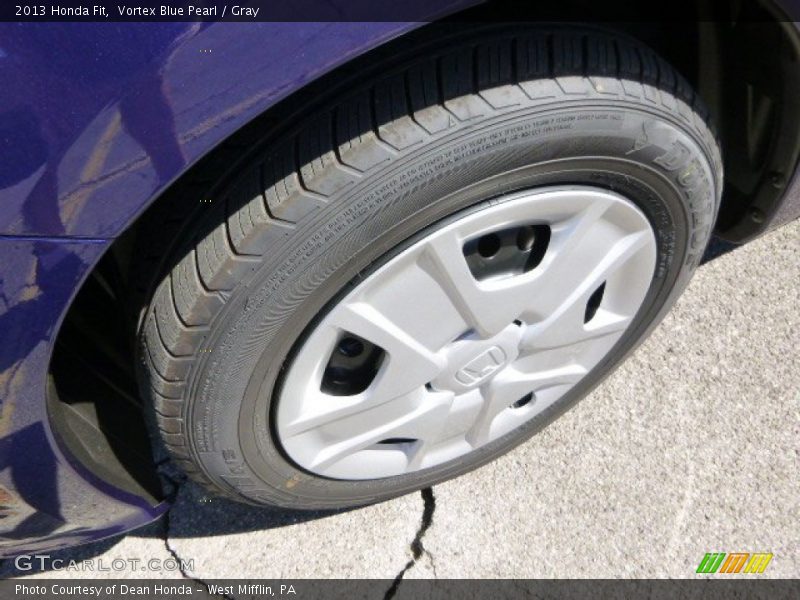 Vortex Blue Pearl / Gray 2013 Honda Fit