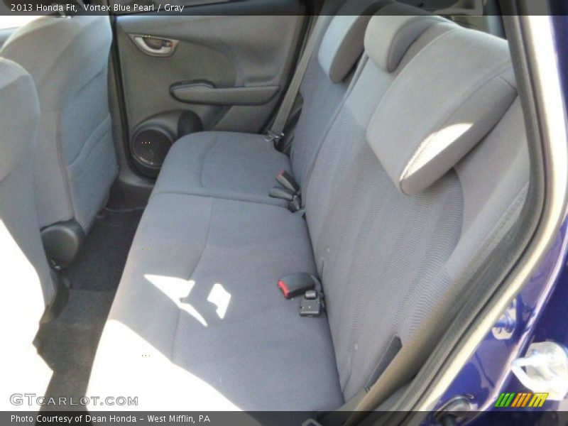 Vortex Blue Pearl / Gray 2013 Honda Fit