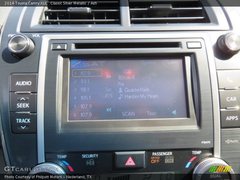 Classic Silver Metallic / Ash 2014 Toyota Camry XLE