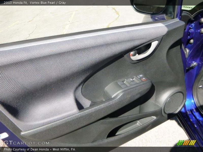 Vortex Blue Pearl / Gray 2013 Honda Fit