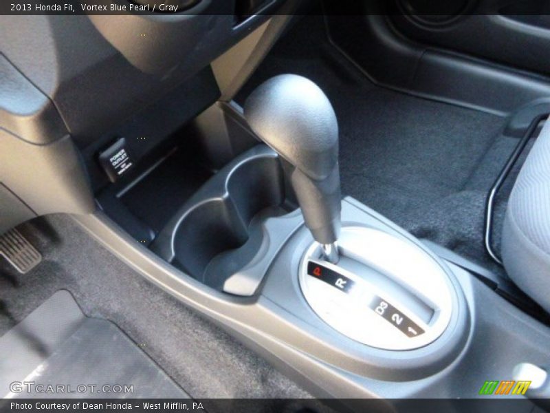 Vortex Blue Pearl / Gray 2013 Honda Fit