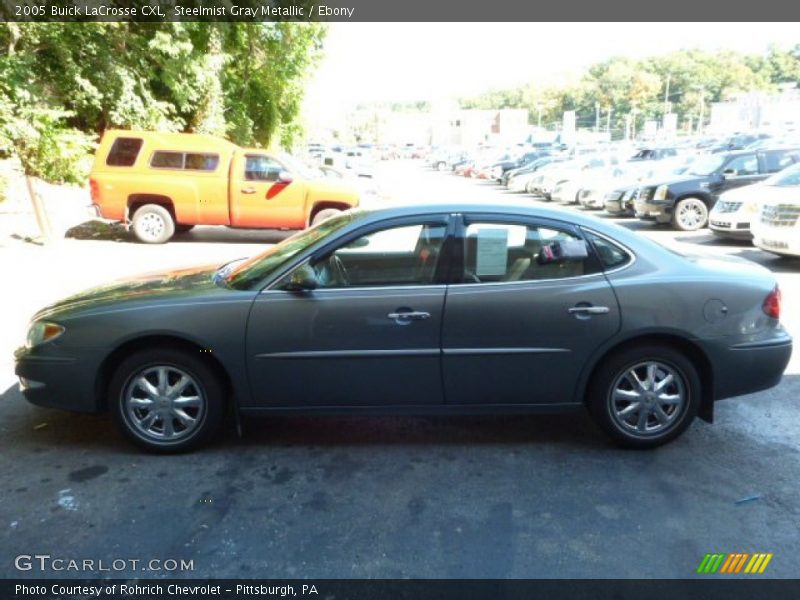 Steelmist Gray Metallic / Ebony 2005 Buick LaCrosse CXL