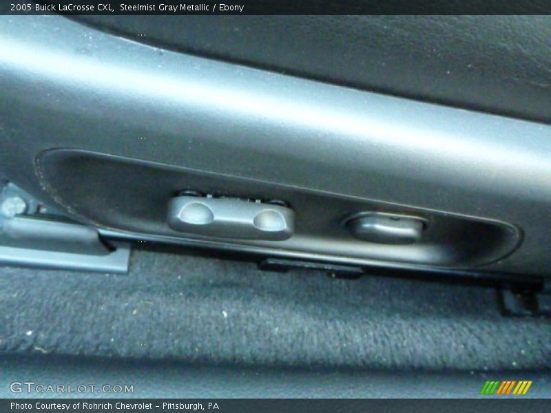 Steelmist Gray Metallic / Ebony 2005 Buick LaCrosse CXL