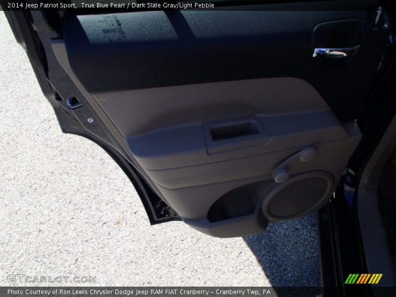 True Blue Pearl / Dark Slate Gray/Light Pebble 2014 Jeep Patriot Sport