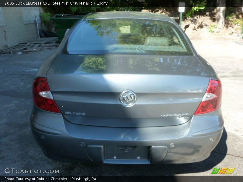 Steelmist Gray Metallic / Ebony 2005 Buick LaCrosse CXL