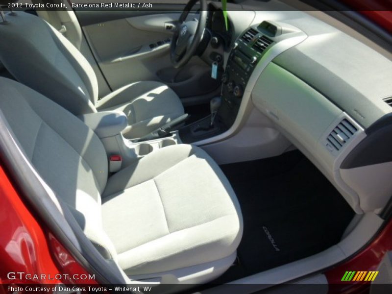 Barcelona Red Metallic / Ash 2012 Toyota Corolla