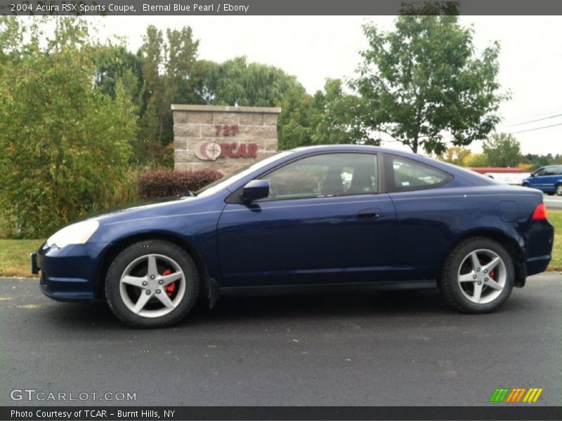 Eternal Blue Pearl / Ebony 2004 Acura RSX Sports Coupe