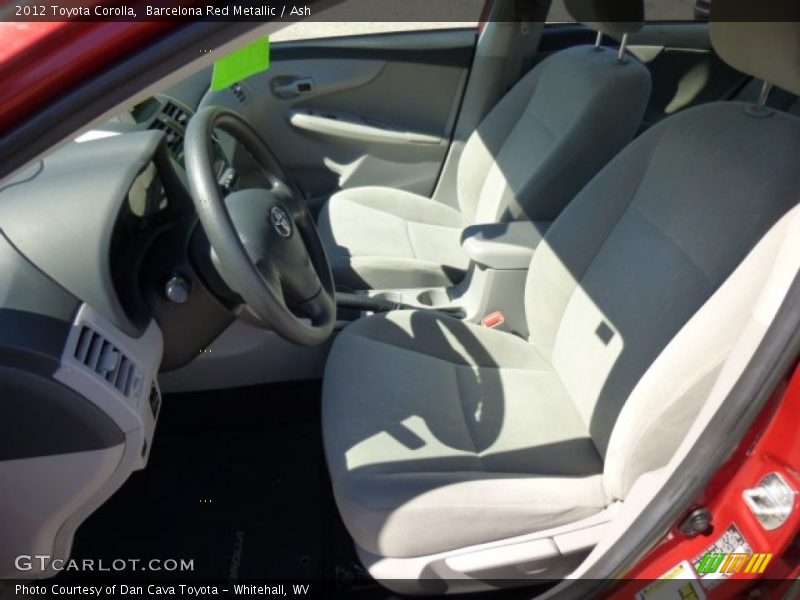 Barcelona Red Metallic / Ash 2012 Toyota Corolla