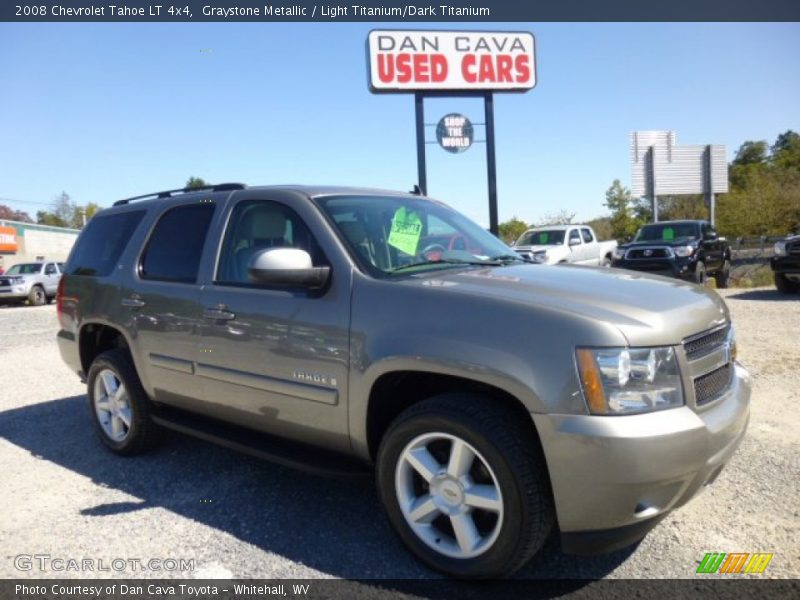 Graystone Metallic / Light Titanium/Dark Titanium 2008 Chevrolet Tahoe LT 4x4