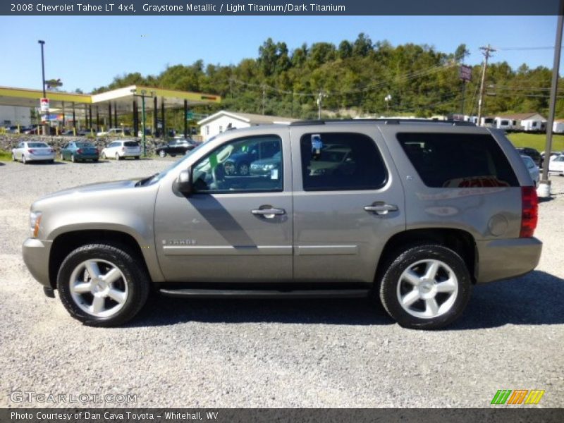 Graystone Metallic / Light Titanium/Dark Titanium 2008 Chevrolet Tahoe LT 4x4