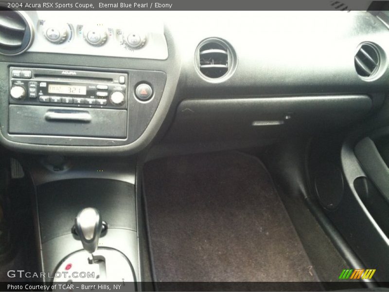 Eternal Blue Pearl / Ebony 2004 Acura RSX Sports Coupe
