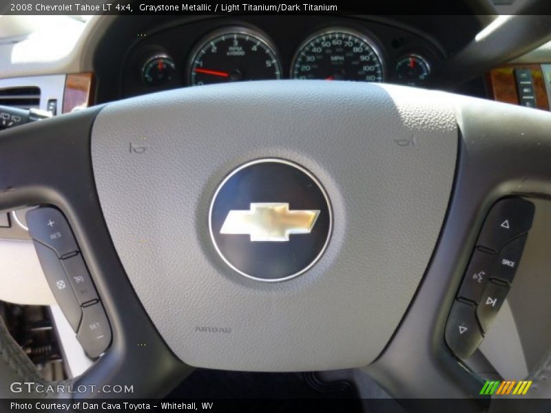 Graystone Metallic / Light Titanium/Dark Titanium 2008 Chevrolet Tahoe LT 4x4