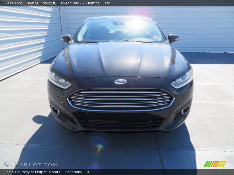 Tuxedo Black / Charcoal Black 2014 Ford Fusion SE EcoBoost