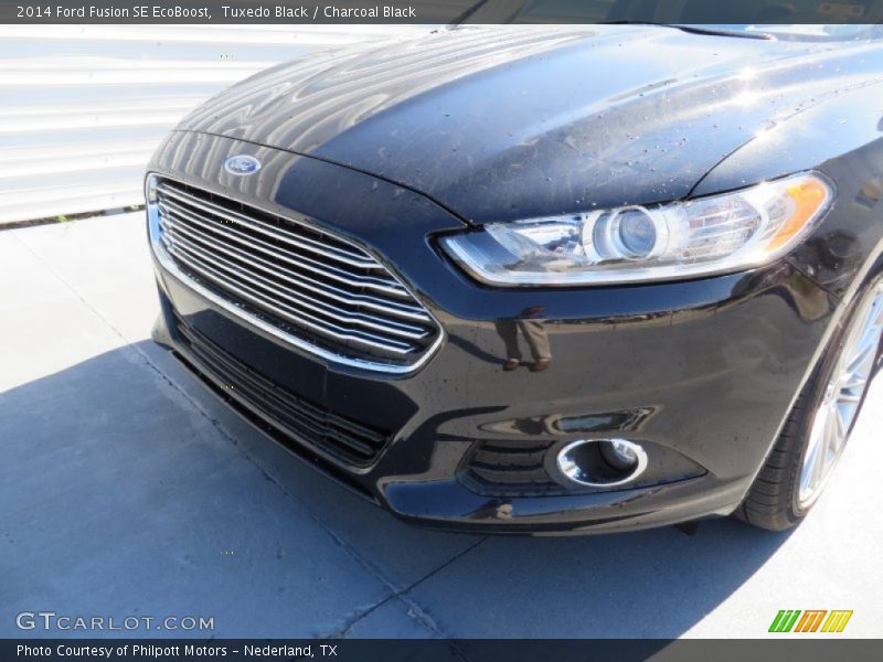 Tuxedo Black / Charcoal Black 2014 Ford Fusion SE EcoBoost