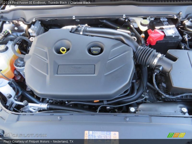 Tuxedo Black / Charcoal Black 2014 Ford Fusion SE EcoBoost