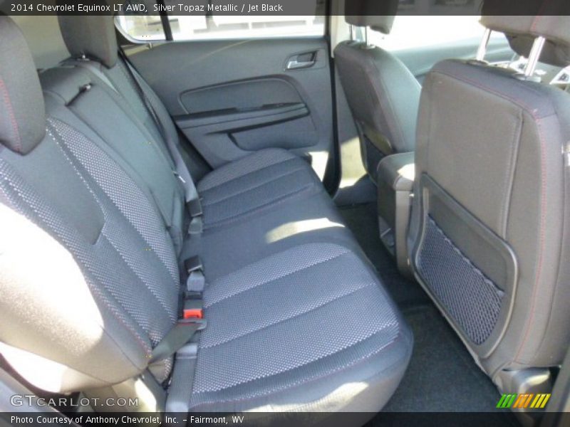Silver Topaz Metallic / Jet Black 2014 Chevrolet Equinox LT AWD