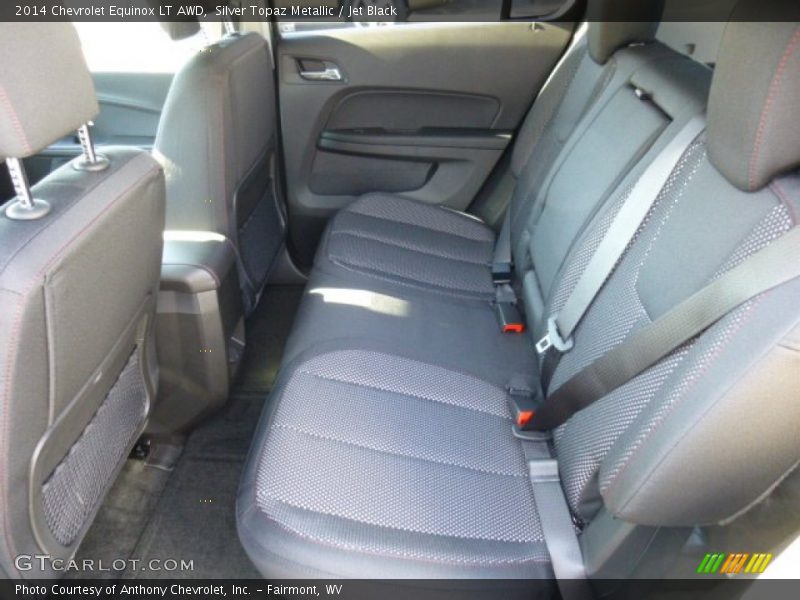 Silver Topaz Metallic / Jet Black 2014 Chevrolet Equinox LT AWD