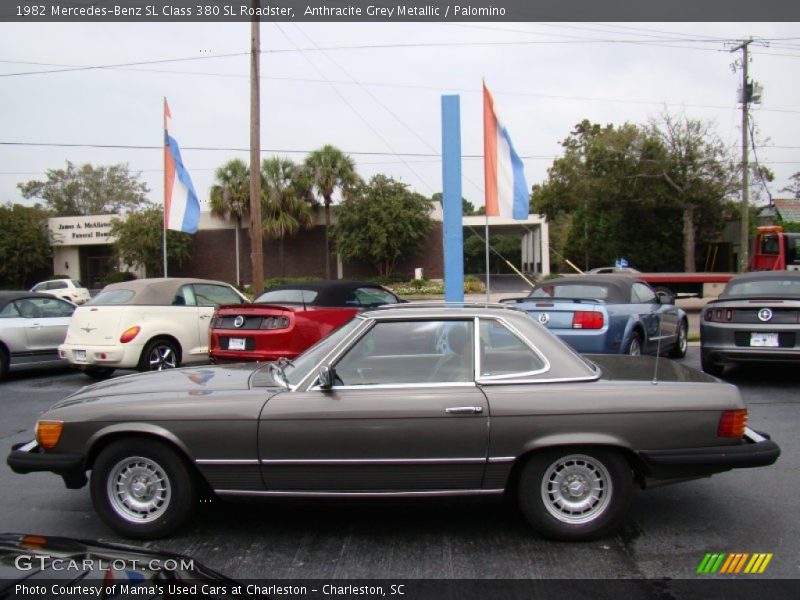  1982 SL Class 380 SL Roadster Anthracite Grey Metallic