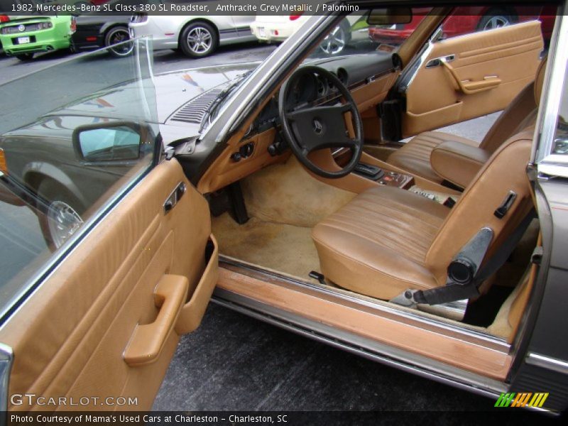  1982 SL Class 380 SL Roadster Palomino Interior