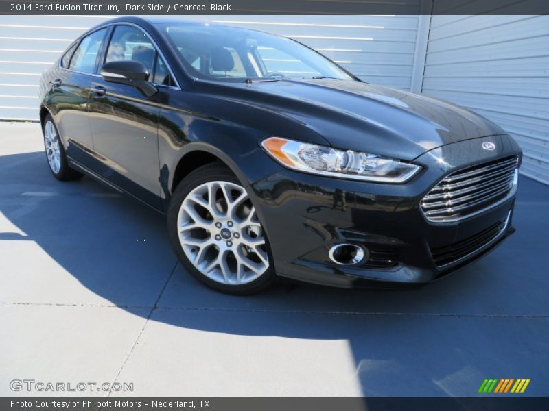 Dark Side / Charcoal Black 2014 Ford Fusion Titanium