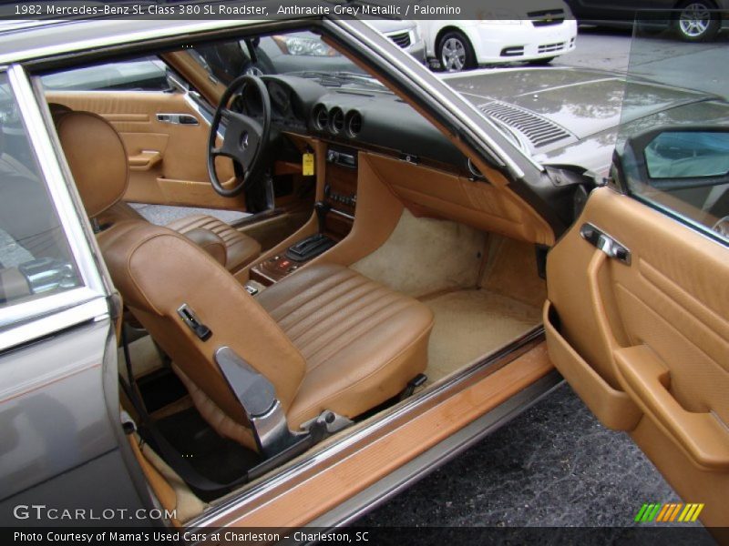 Front Seat of 1982 SL Class 380 SL Roadster