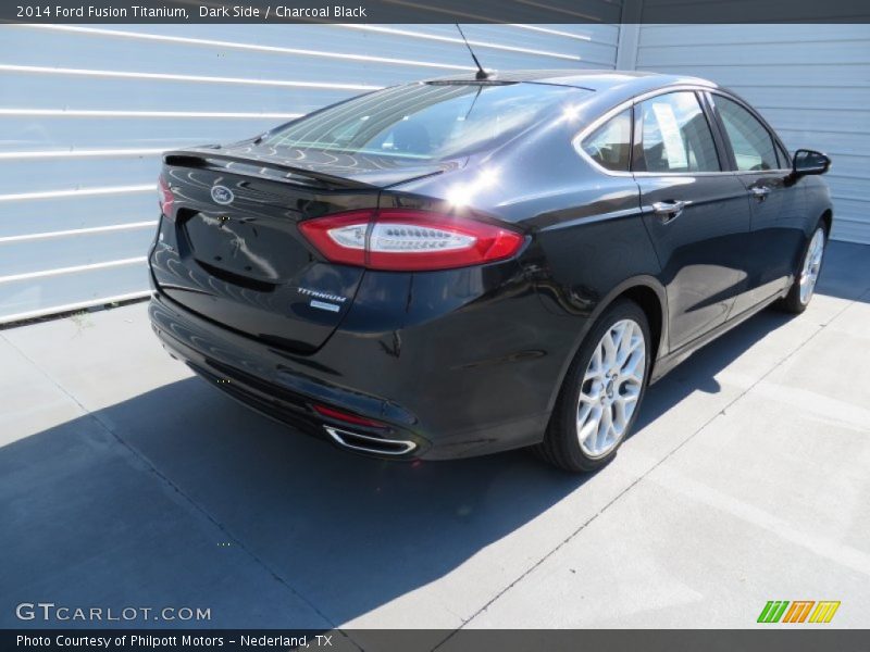 Dark Side / Charcoal Black 2014 Ford Fusion Titanium