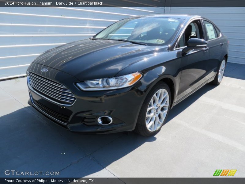 Dark Side / Charcoal Black 2014 Ford Fusion Titanium