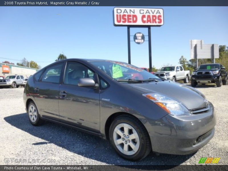 Magnetic Gray Metallic / Gray 2008 Toyota Prius Hybrid